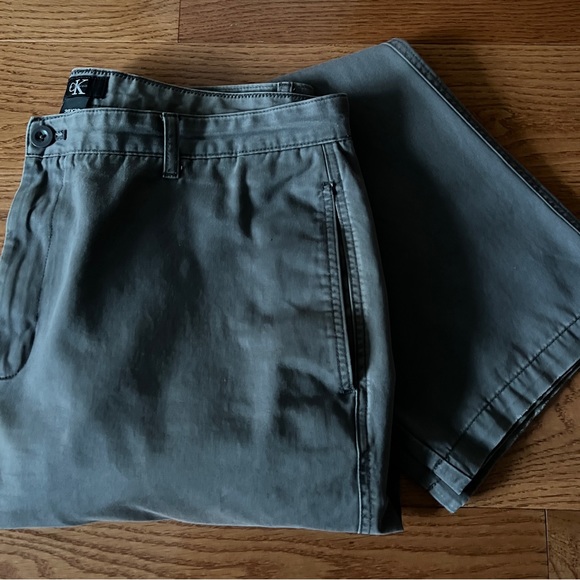 Mens 7 pant bundle Timberland Calvin Klein Gap US Polo Assn size 38 x 32 - Picture 5 of 15